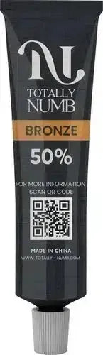 50% Bronze Totally Numb Tattoo Numbing Cream (10g) | Tattoo Numbing Cream.
