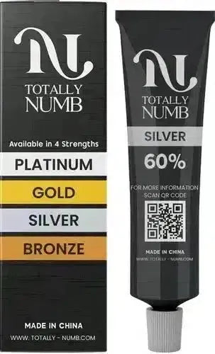 60% Silver Totally Numb Tattoo Numbing Cream (10g) | Tattoo Numbing Cream.