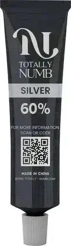 60% Silver Totally Numb Tattoo Numbing Cream (10g) | Tattoo Numbing Cream.