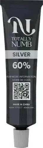 60% Silver Totally Numb Tattoo Numbing Cream (30g) | Tattoo Numbing Cream.