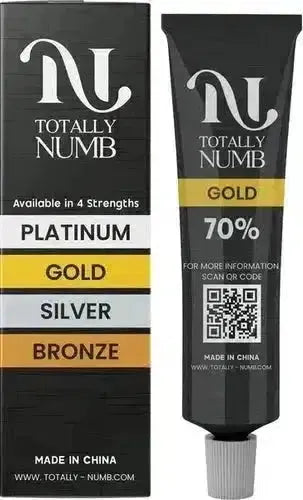 70% Gold Totally Numb Tattoo Numbing Cream (10g) | Tattoo Numbing Cream.