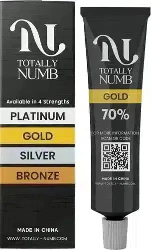 70% Gold Totally Numb Tattoo Numbing Cream (30g) | Tattoo Numbing Cream.