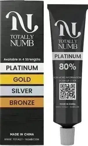 80% Platinum Totally Numb Tattoo Numbing Cream (30g) | Tattoo Numbing Cream.