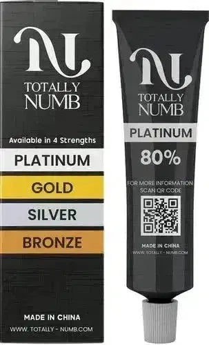 80% Platinum Totally Numb Tattoo Numbing Cream (10g) | Numbing Cream.