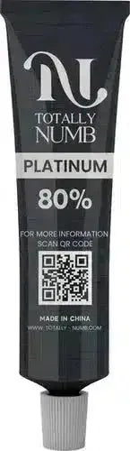 80% Platinum Totally Numb Tattoo Numbing Cream (10g) | Numbing Cream.