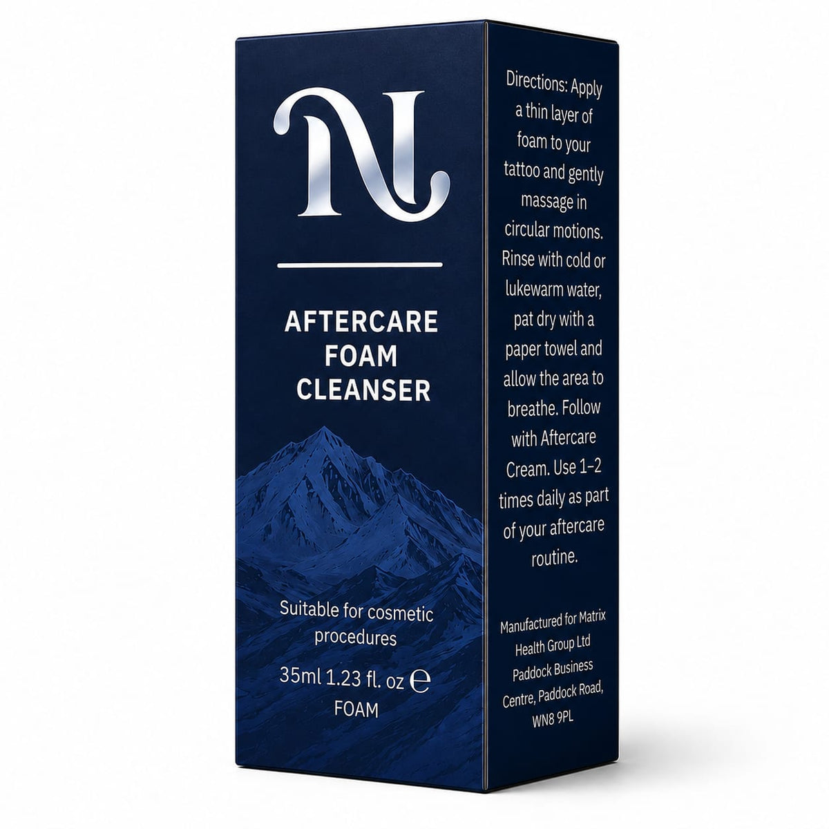 Aftercare Foam Cleanser box