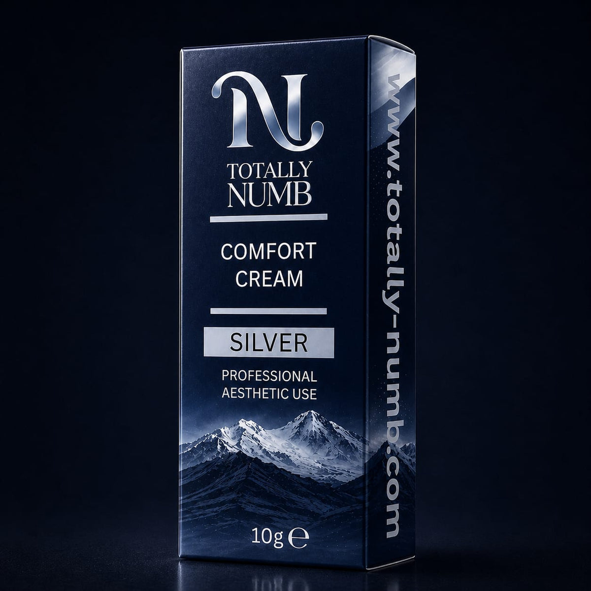Comfort Cream Silver 10g product box