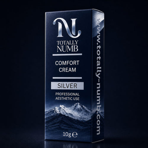 Comfort Cream Silver 10g product box