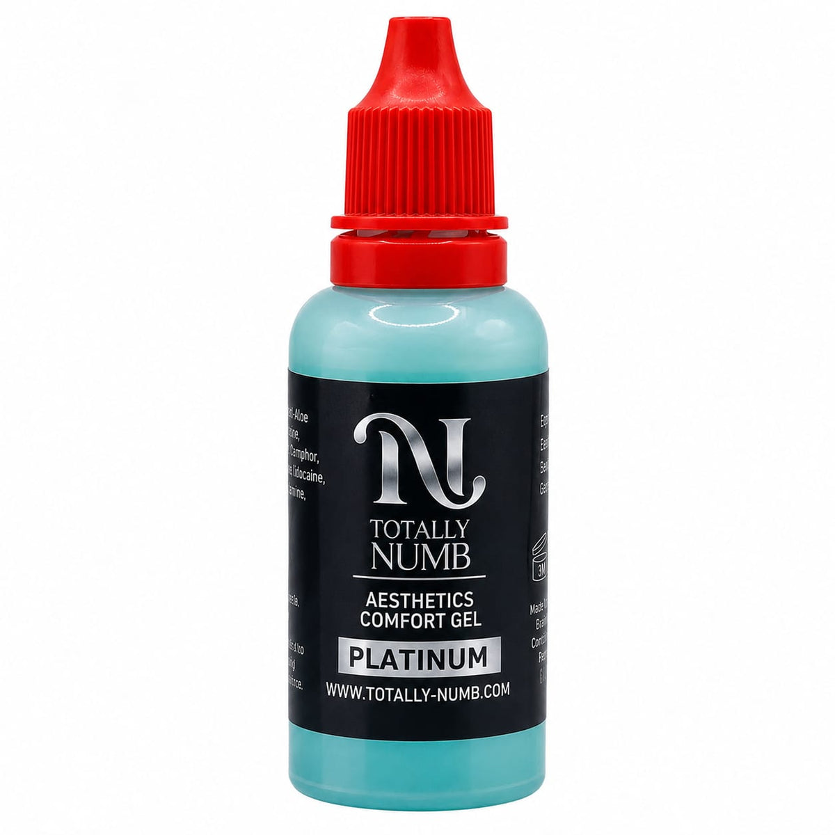 Aesthetic Comfort Gel Platinum 15ml bottle — Totally Numb numbing gel