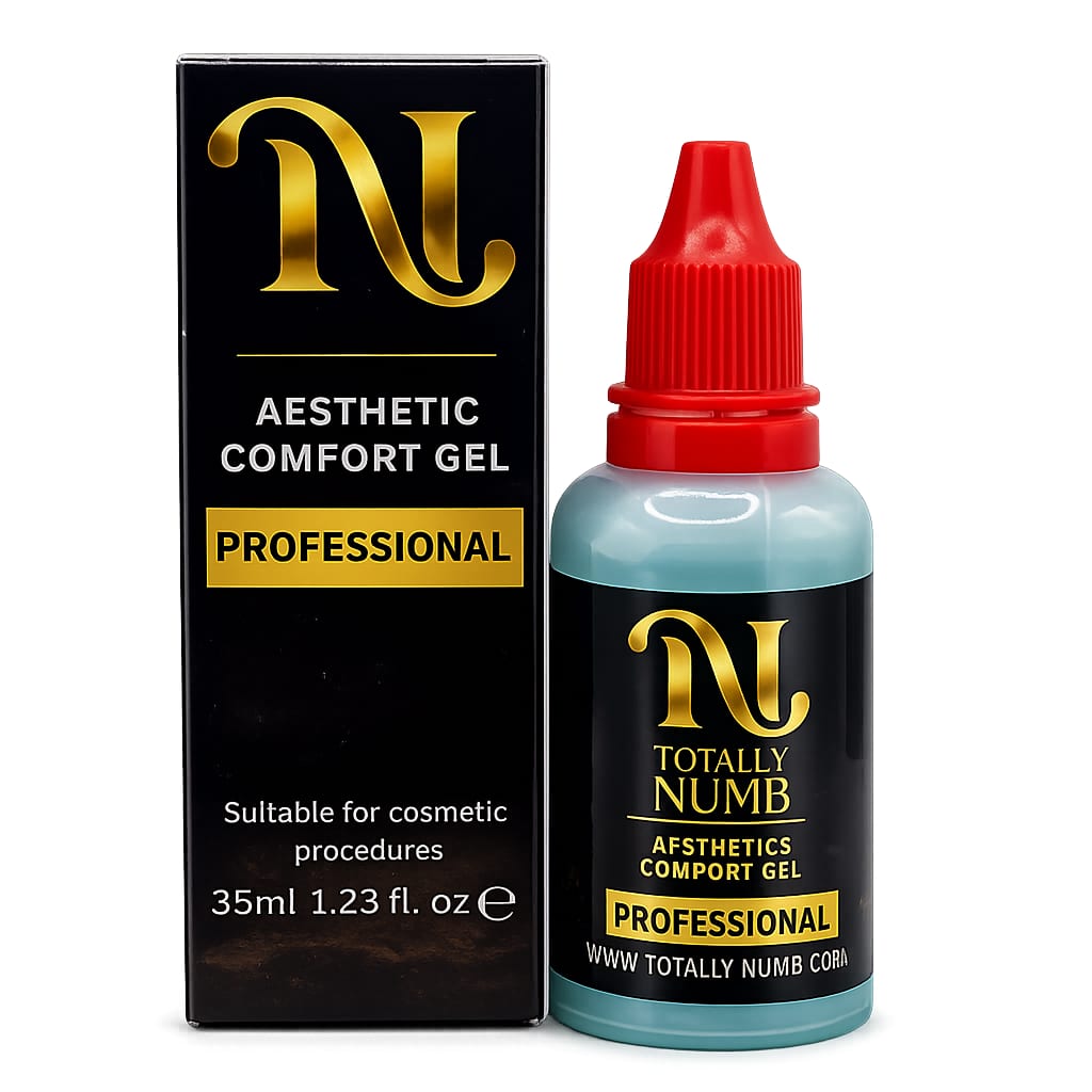 Aesthetic Comfort Gel Professional 35ml box and bottle — Totally Numb numbing gel