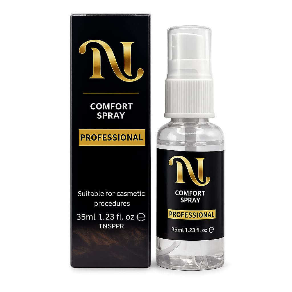 Comfort Spray Professional 35ml box and bottle — Totally Numb numbing spray