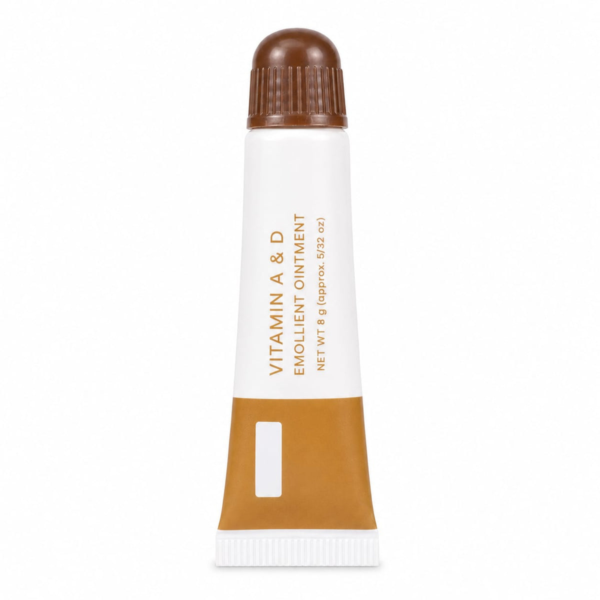 Vitamin A and D emollient ointment travel tube